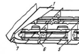Определение сечения пиллерсов для двухпалубного судна Комбинированн